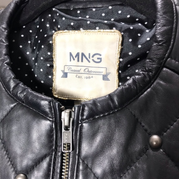 MNG Studded Lambskin Jacket - Picture 5 of 6